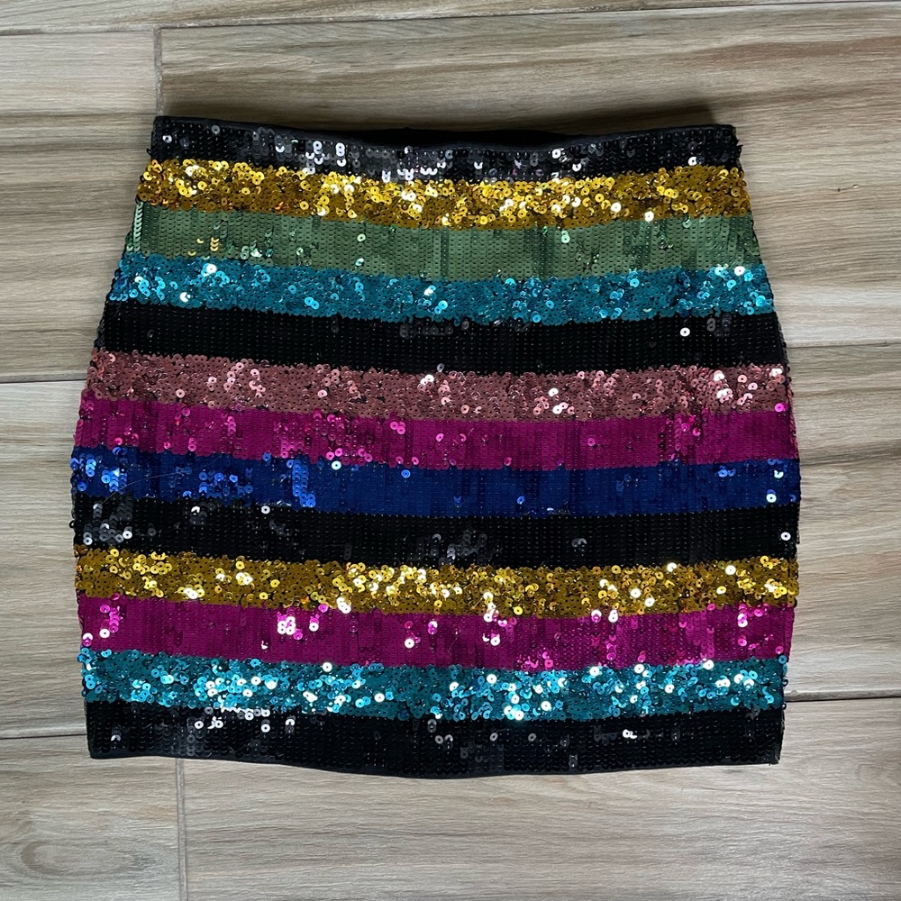 NWOT Express Sequin Skirt